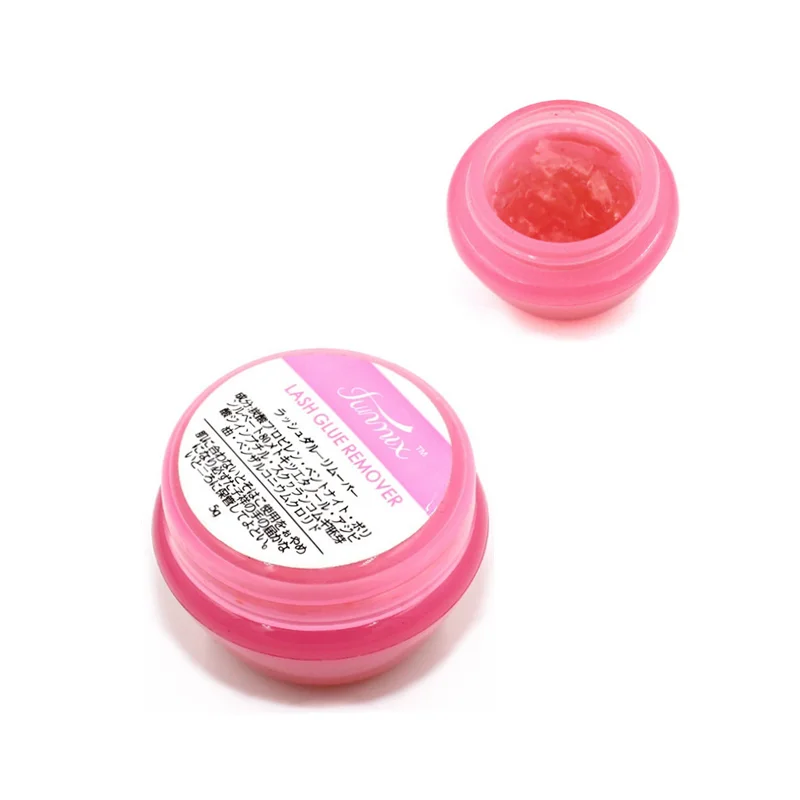 Eyelash Extension Remover Gel - Funmix 1pc 5g Rosa Wimpern Kleber