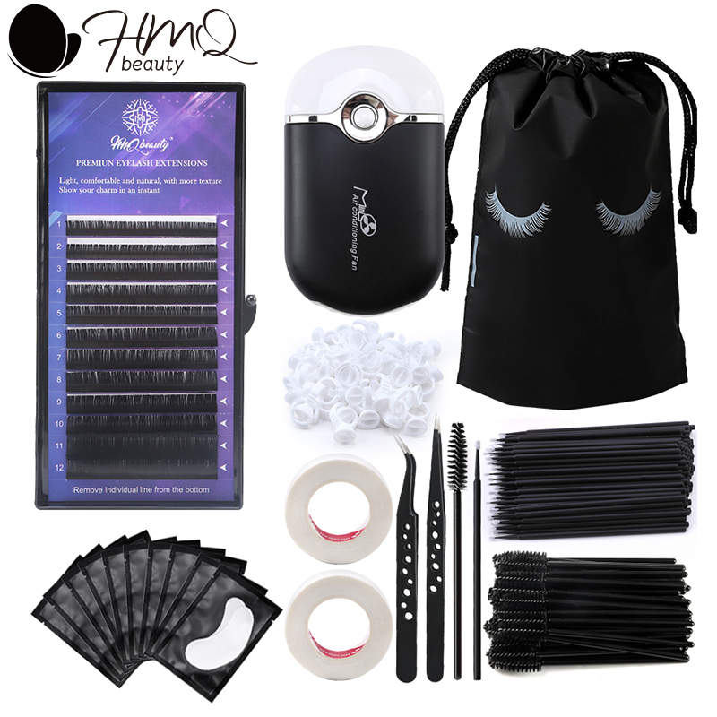 Eyelash Extension Fan - 217Pc Lash Extension Kit Für Anfänger