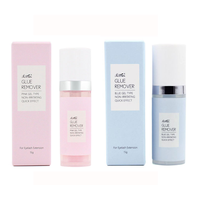 Eyelash Extension Remover Gel - 15g Rosa/Blau Gel Entferner Für Wimpern