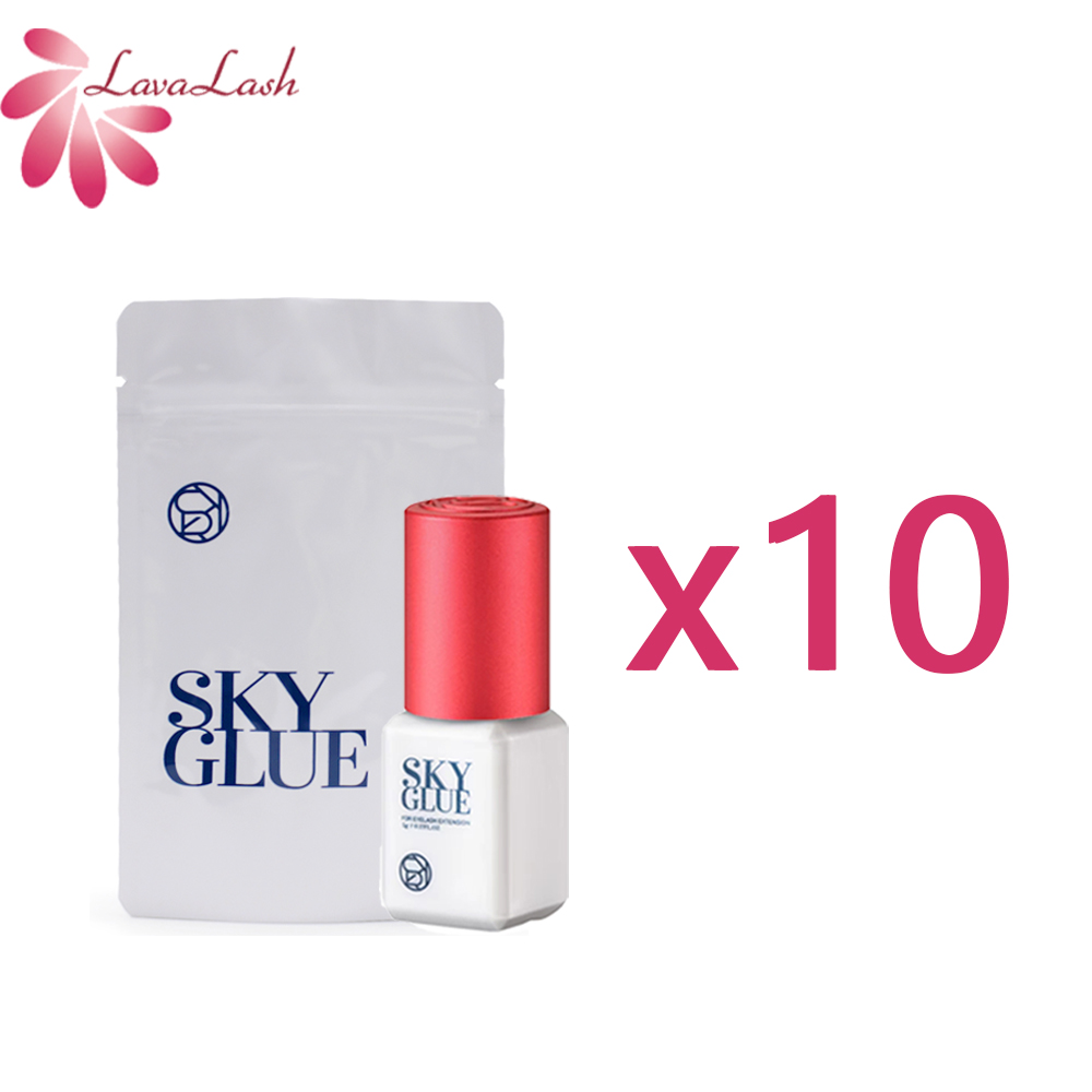 Eyelash Extension Remover Gel - 10 Flaschen/Lot Original Korea Wimpernverlängerungs-Kleber Sky