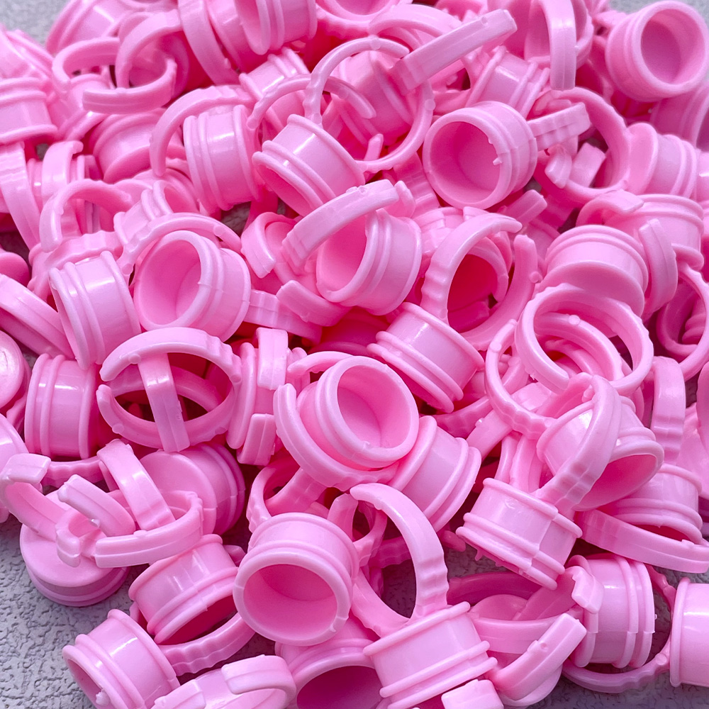 100Pcs Einweg Kleber Ring Tass – Eyelash Extension Fan Bewertung und Preis