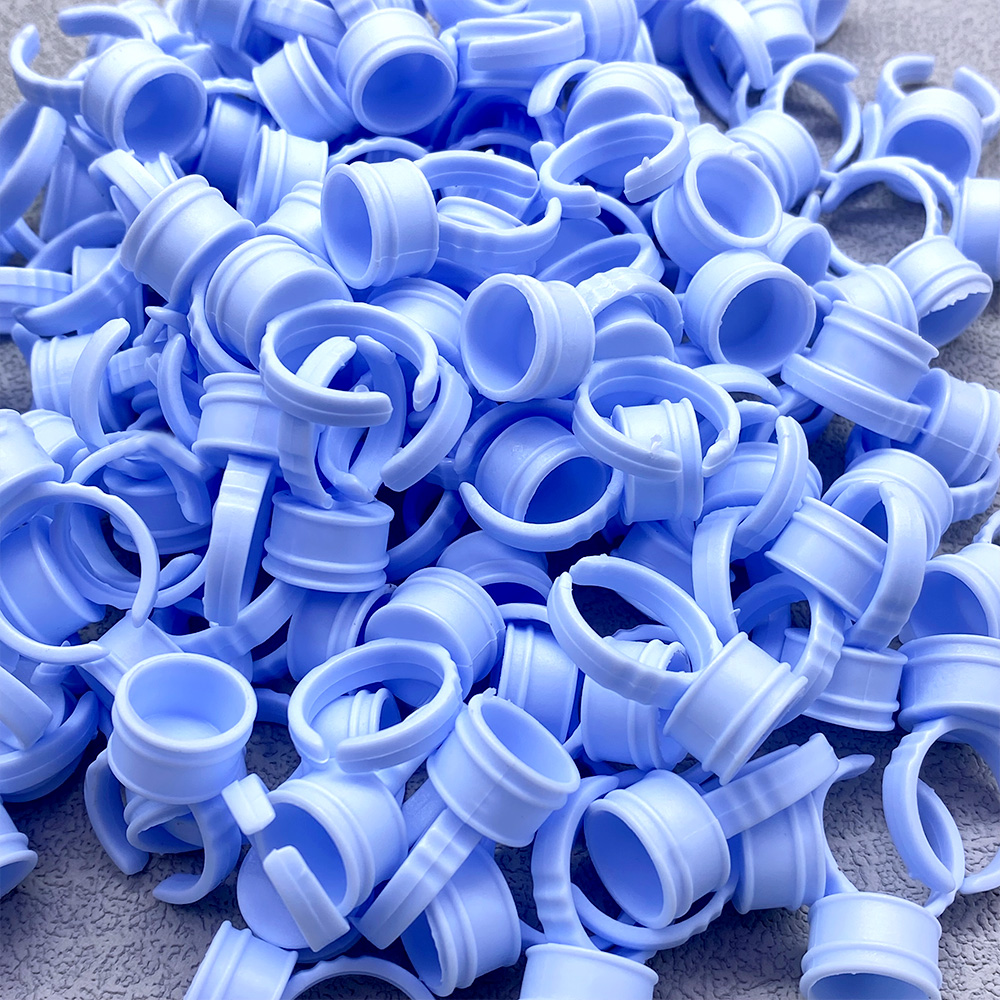 100Pcs Einweg Kleber Ring Tass – Eyelash Extension Fan Bewertung und Preis