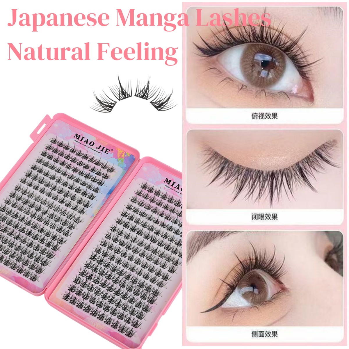 32 Reihen Manga-Wimpern-Buch:  – Eyelash Extension For Men Bewertung und Preis
