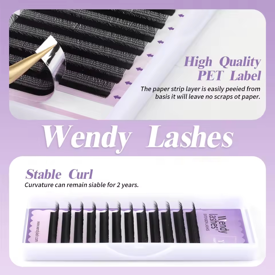 WENDY 2D YY-Form C/D Curl Wyal – Eyelash Extension Fan Bewertung und Preis
