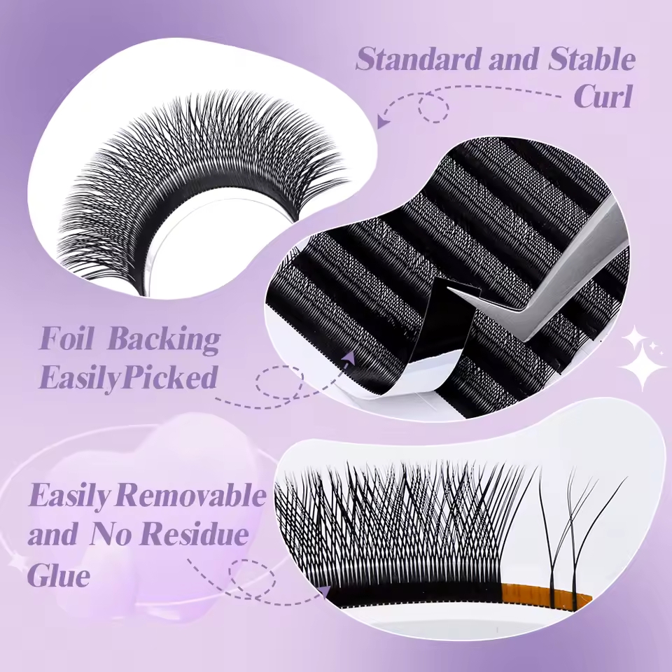 WENDY 2D YY-Form C/D Curl Wyal – Eyelash Extension Fan Bewertung und Preis