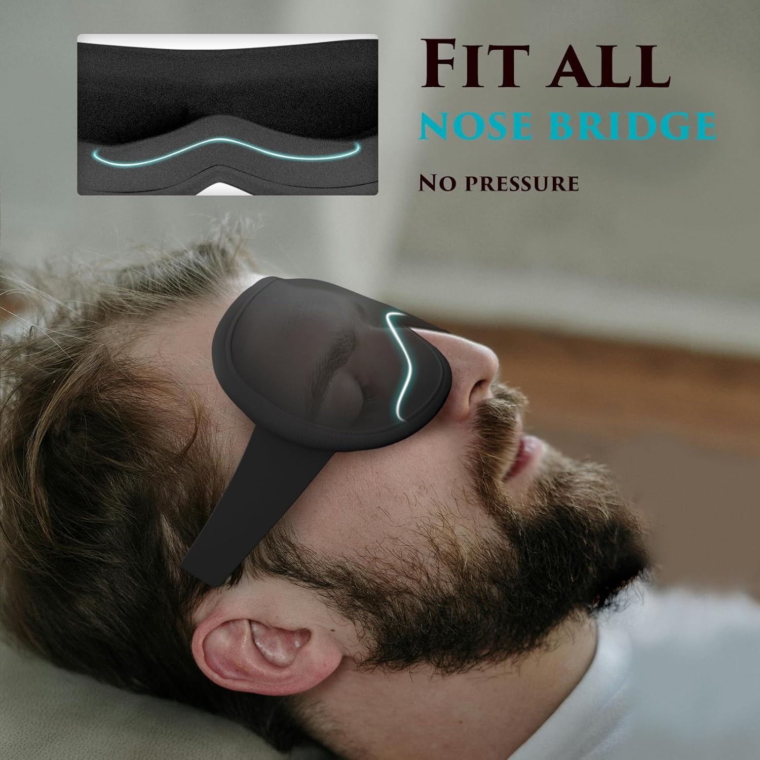 Augenmaskenabdeckung zum Schla – Eyelash Extension For Men Bewertung und Preis