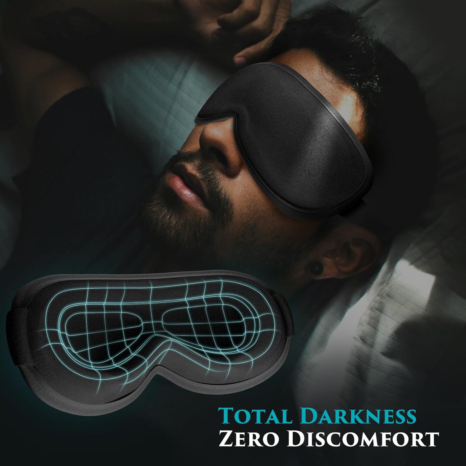 Augenmaskenabdeckung zum Schla – Eyelash Extension For Men Bewertung und Preis