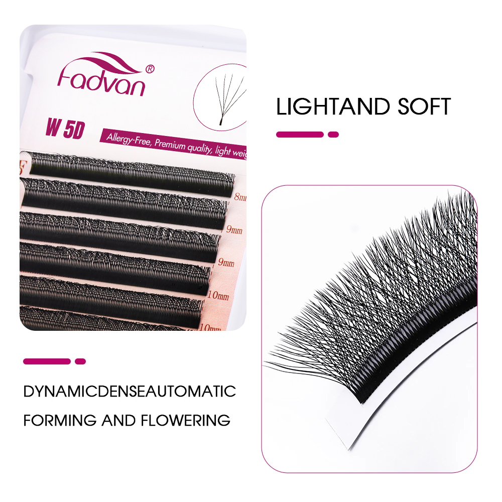 Fadvan 5D W-Form Wimpern Schwa – Eyelash Extension Fan Bewertung und Preis